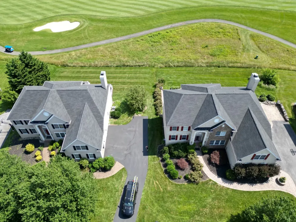 Clear Roofing & Exteriors completed roofing project