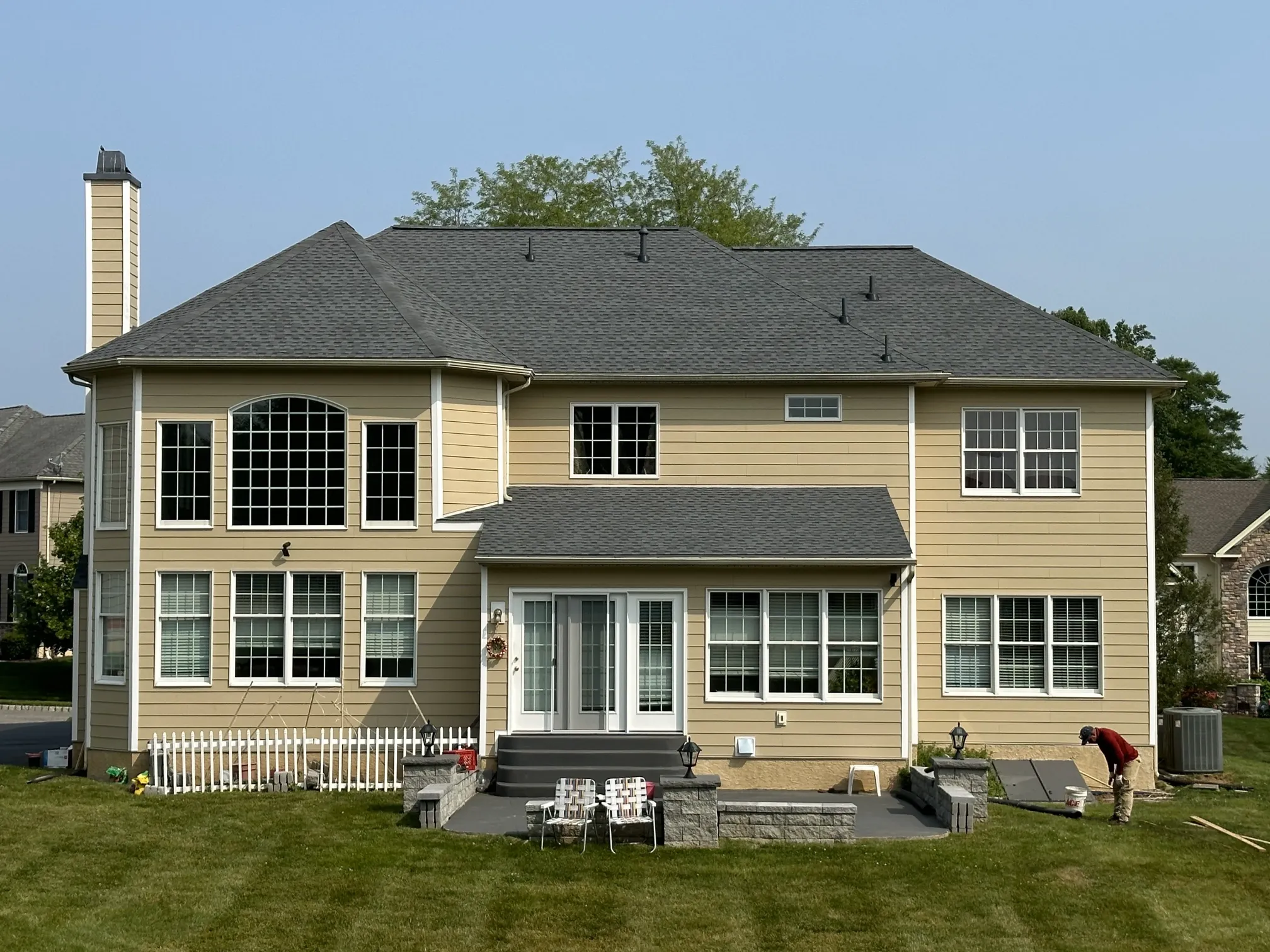 Clear Exteriors completed roofing project